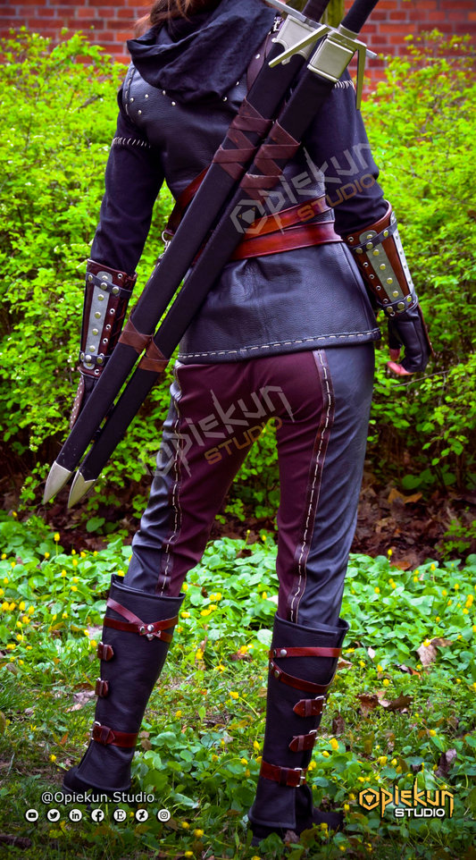 Feline Witcher Armor Set Unisex / READY TO SHIP