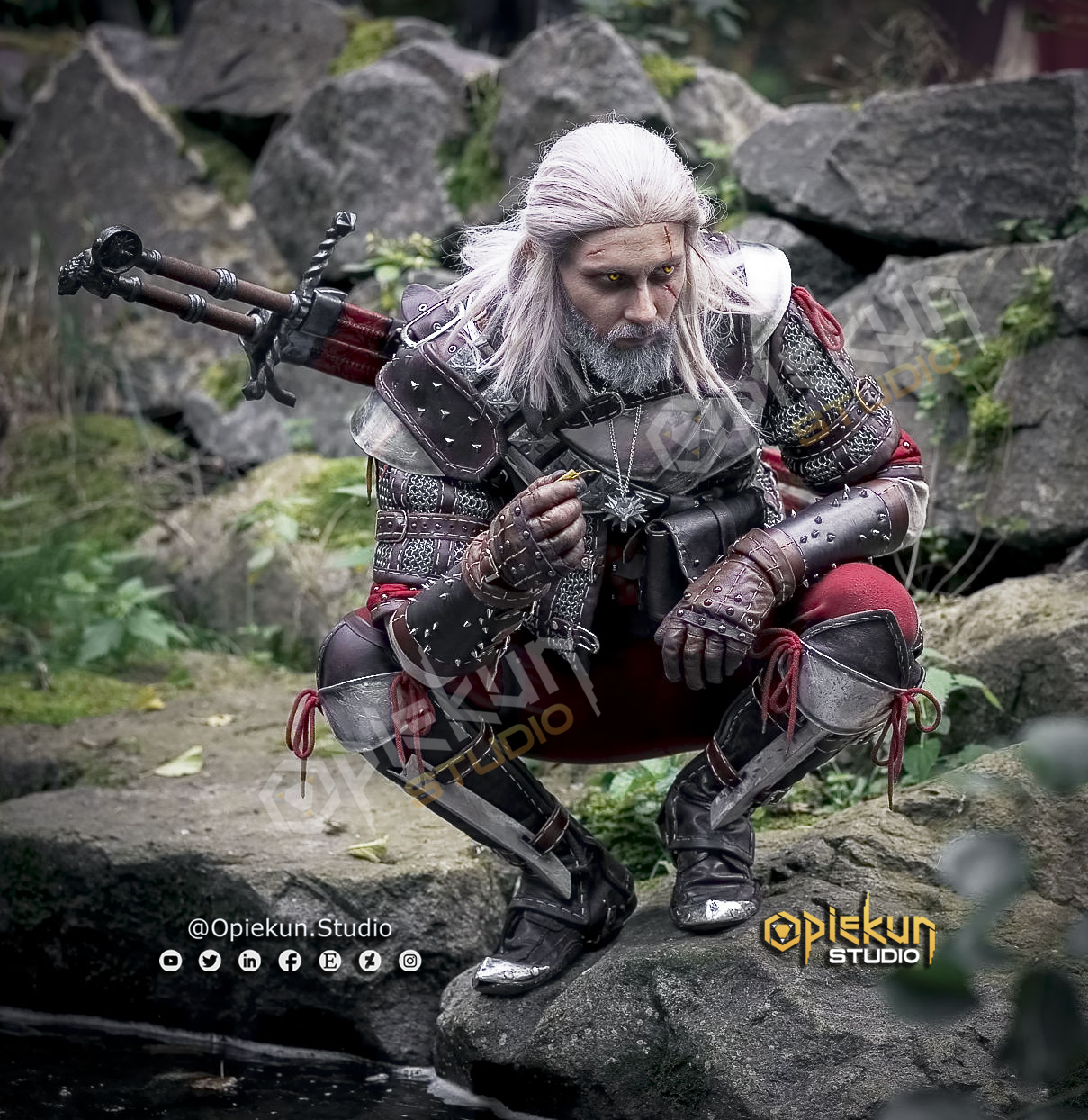 Witcher Grandmaster Wolf Armor Set / FOR ORDER
