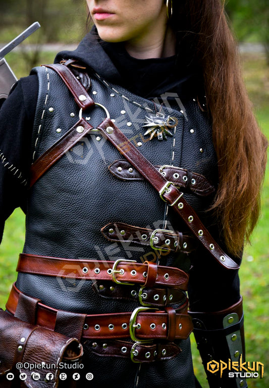Feline Witcher Armor Set Unisex / READY TO SHIP